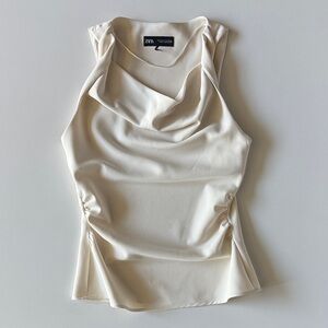 Zara Cowl Neck Top